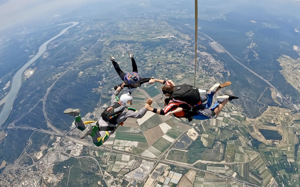 saut en parachute nimes