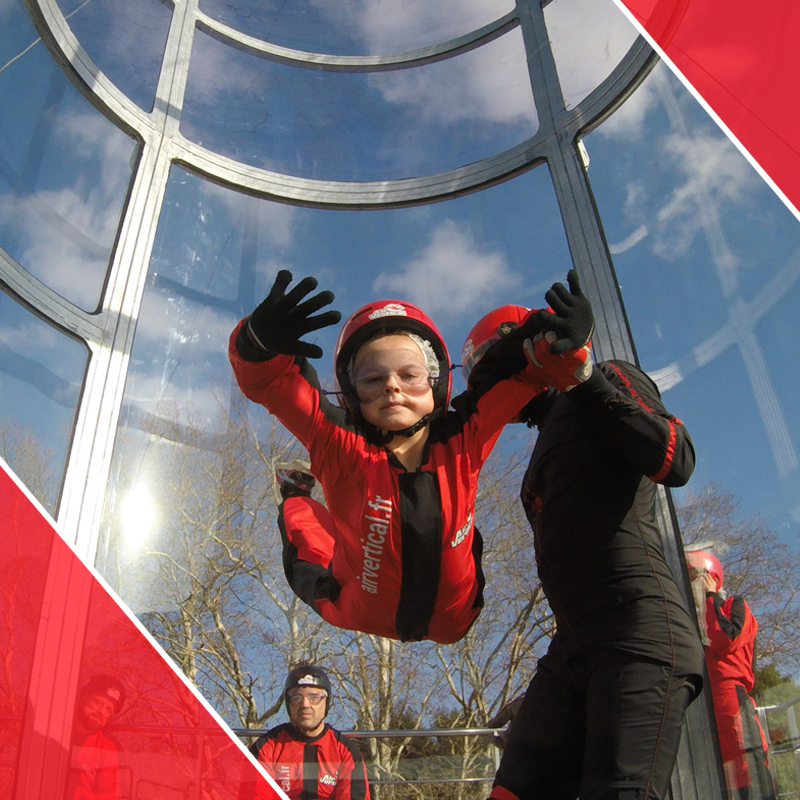 Packs Enfants simulateur chute libre outdoor Air Vertical Merville