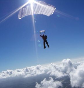 voile secours parachutisme